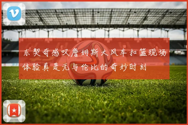 东契奇感叹詹姆斯大风车扣篮现场体验真是无与伦比的奇妙时刻